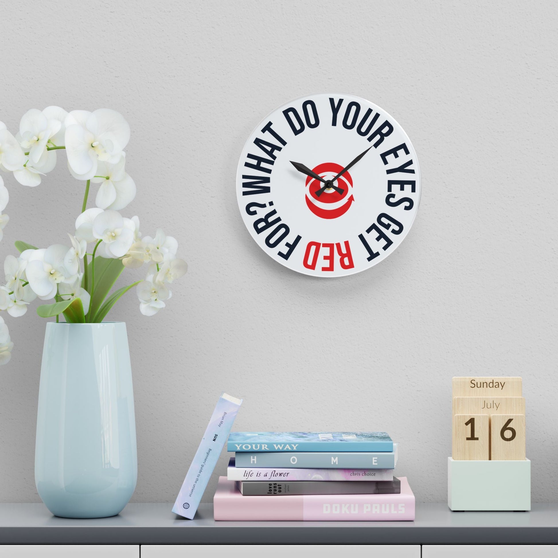 REC Time Clock - Red eYe Clique HQ