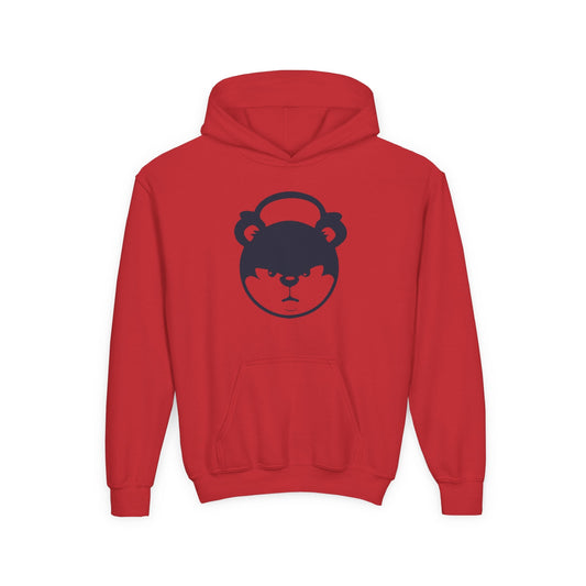 "REC TIME" Youth Heavy Blend Hooded Sweatshirt - Red eYe Clique HQ
