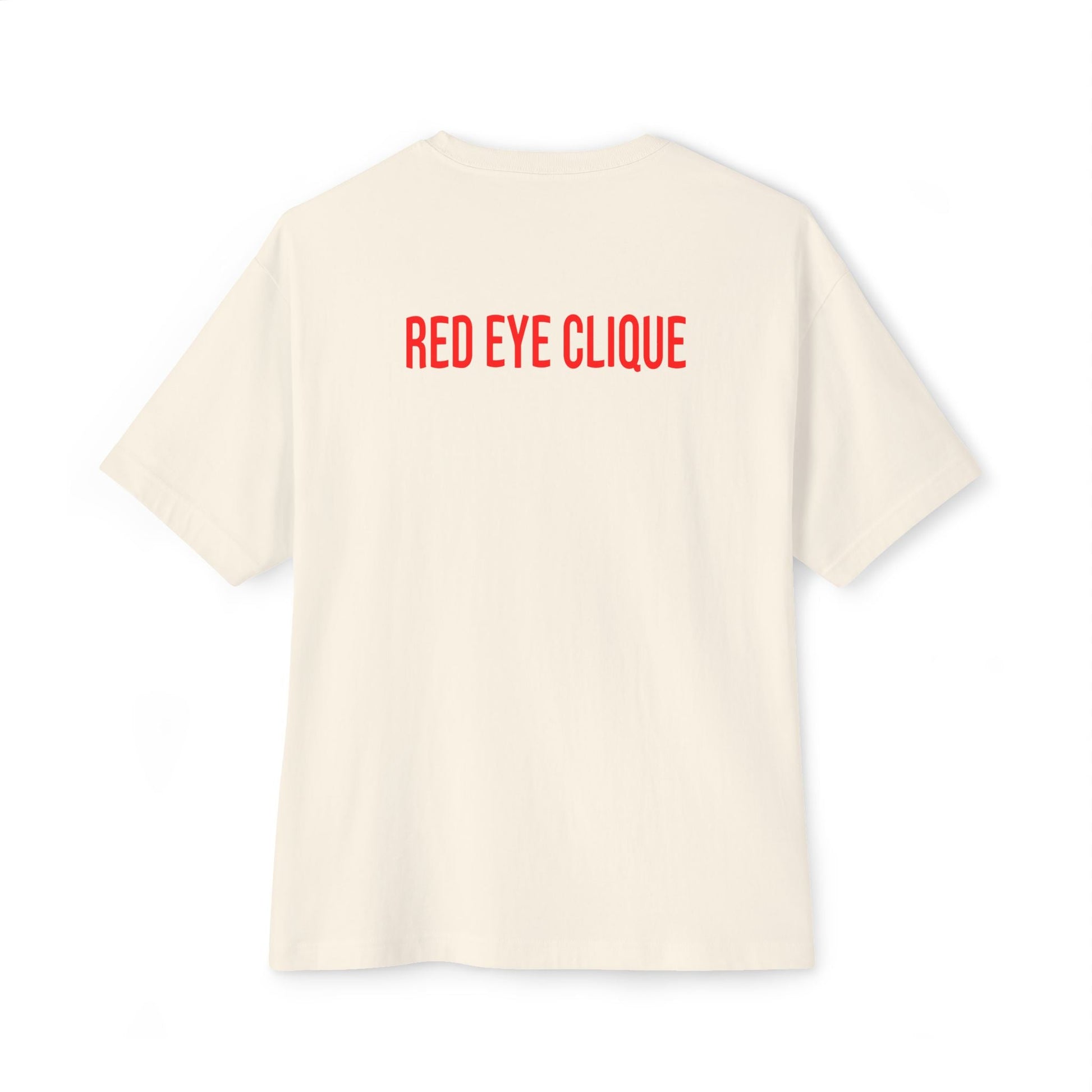 "RED eYe ELITE" Women's Oversized Boxy Tee - Red eYe Clique HQ