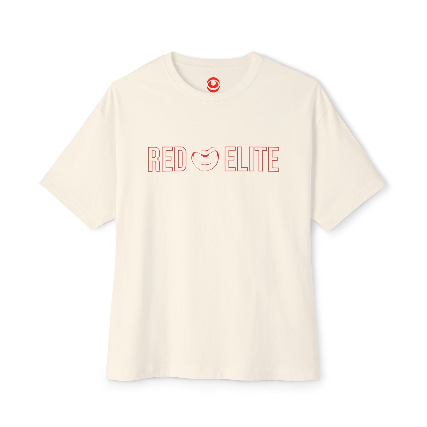 "RED eYe ELITE" Women's Oversized Boxy Tee - Red eYe Clique HQ