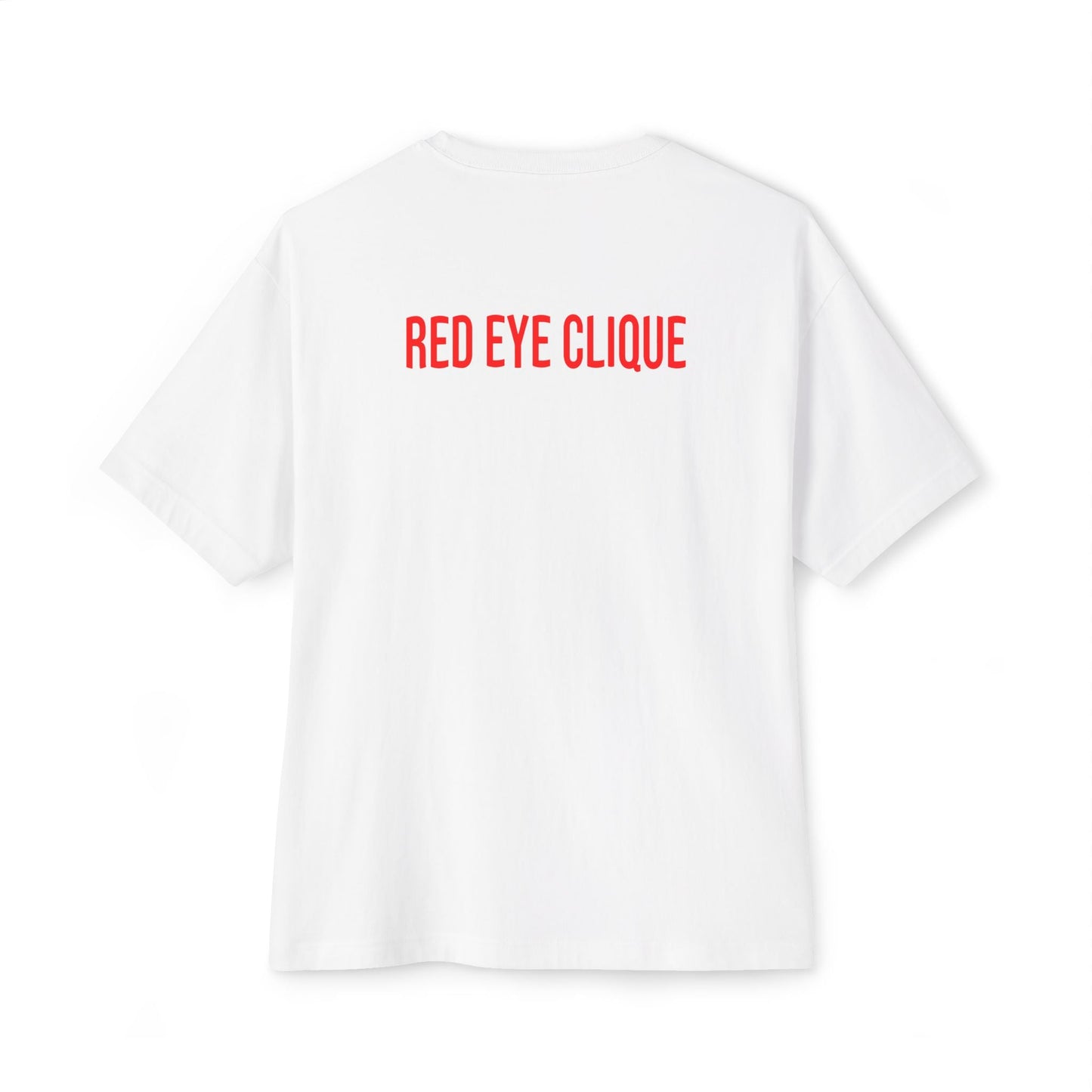 "RED eYe ELITE" Women's Oversized Boxy Tee - Red eYe Clique HQ