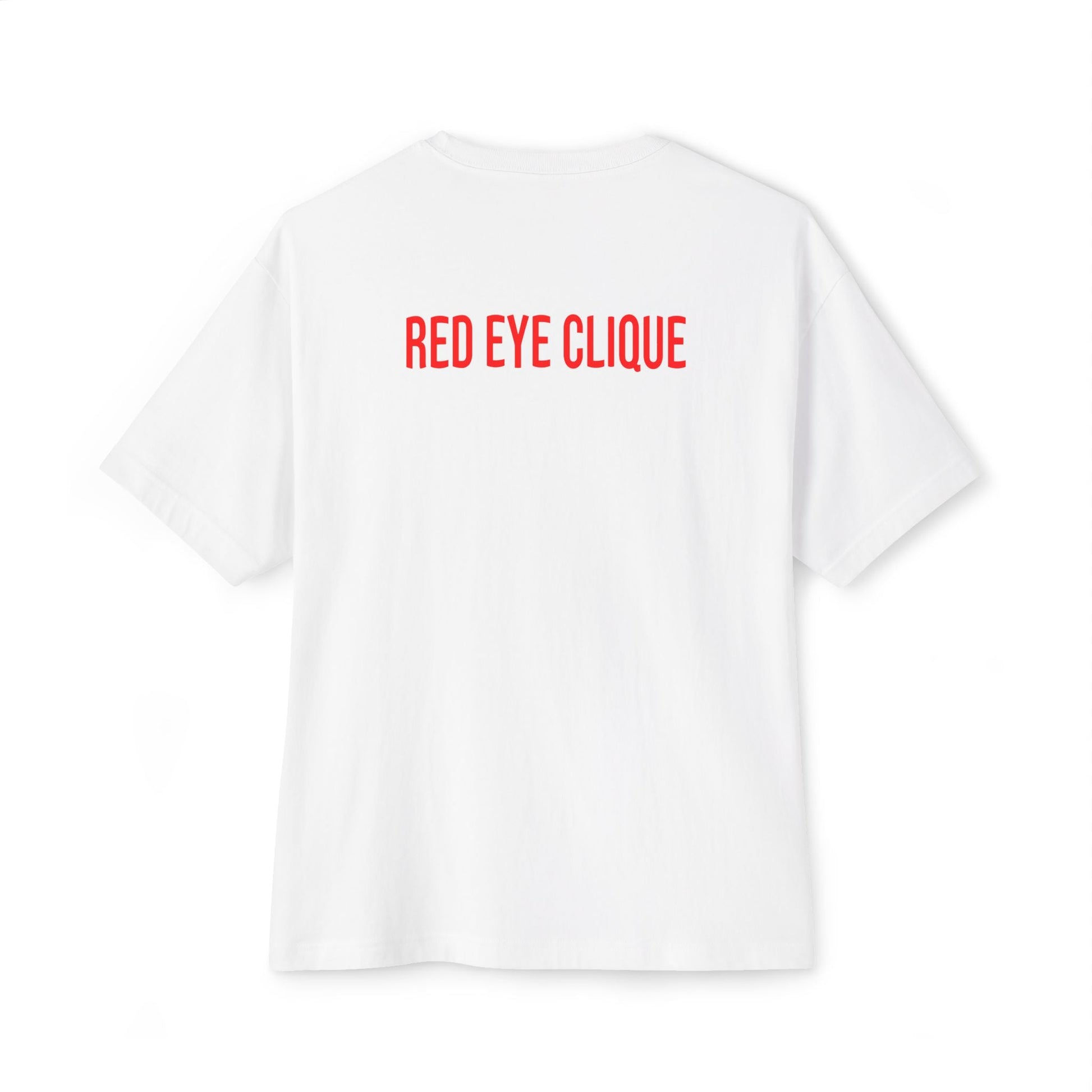 "RED eYe ELITE" Women's Oversized Boxy Tee - Red eYe Clique HQ