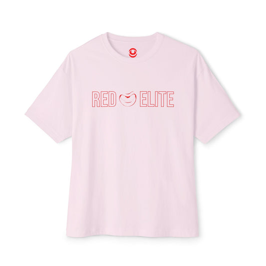 "RED eYe ELITE" Women's Oversized Boxy Tee - Red eYe Clique HQ