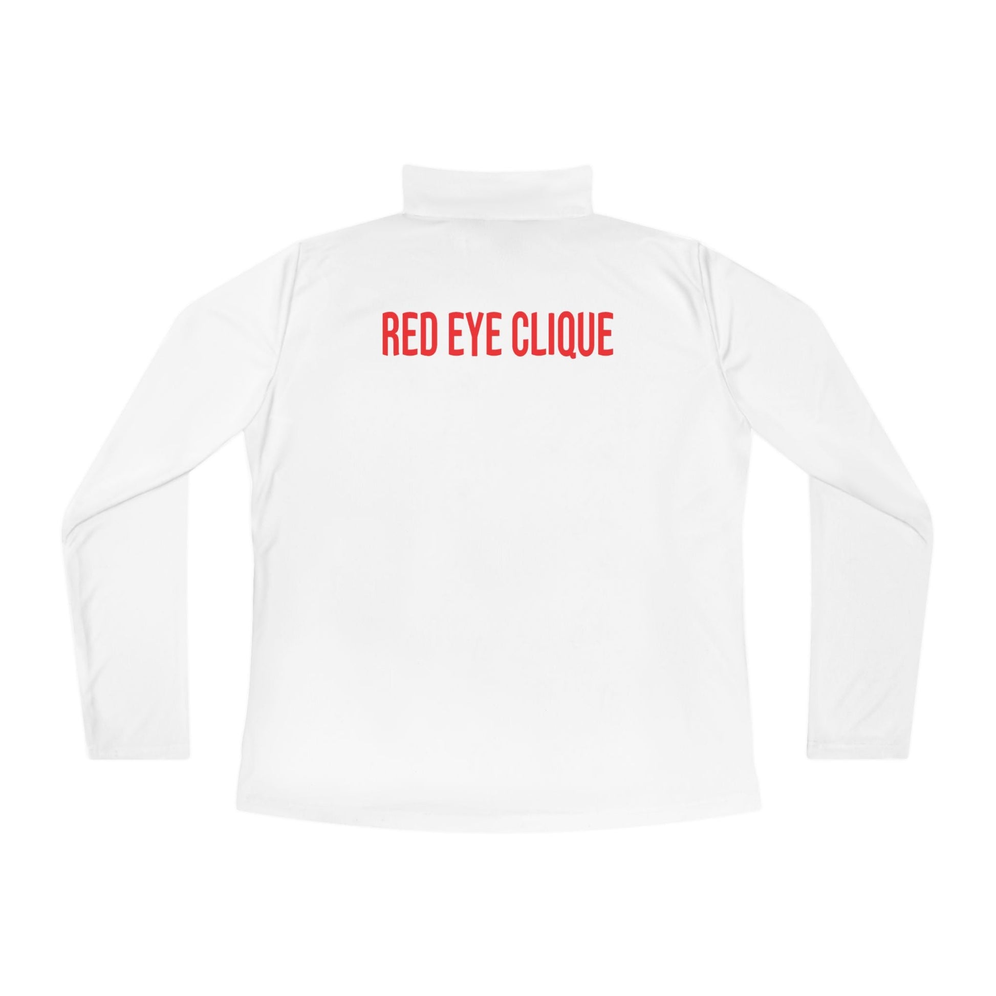 "RED eYe" Ladies Quarter - Zip Pullover - Red eYe Clique HQ