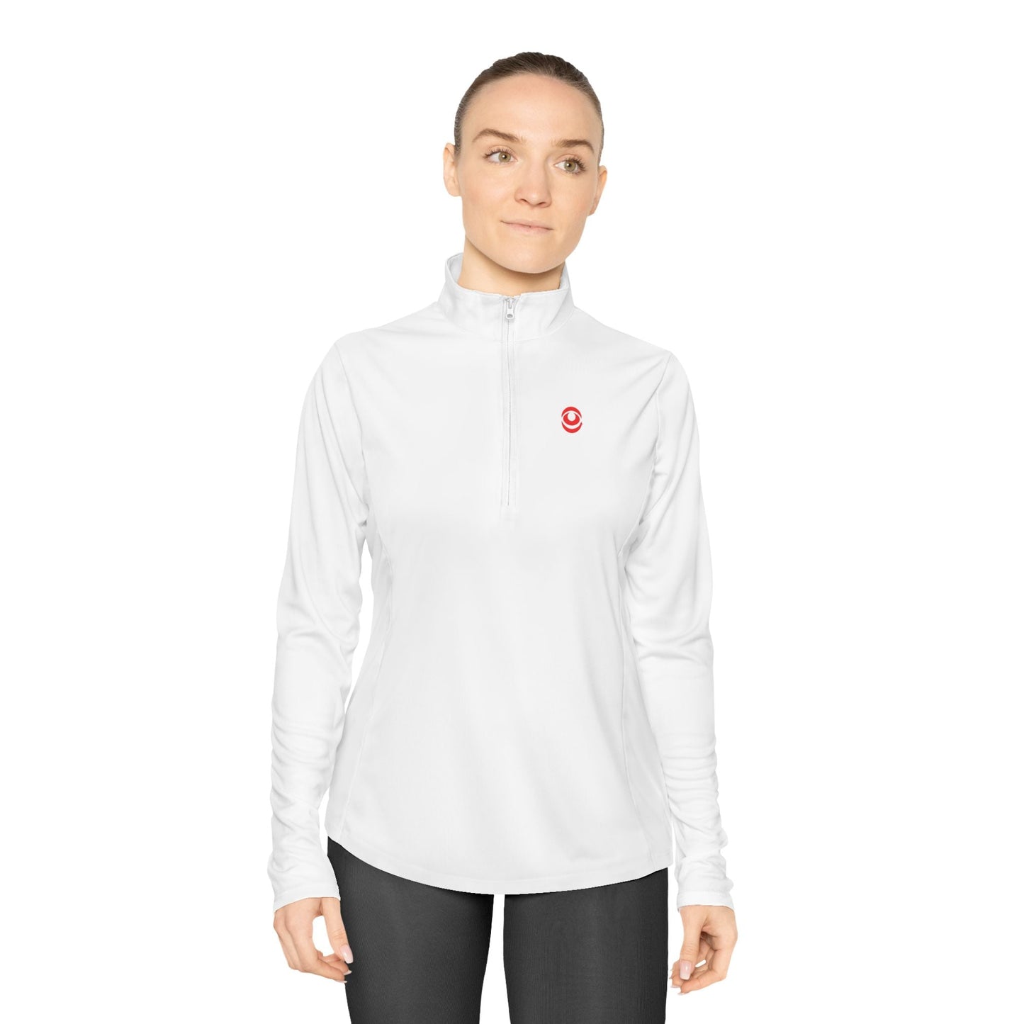 "RED eYe" Ladies Quarter - Zip Pullover - Red eYe Clique HQ
