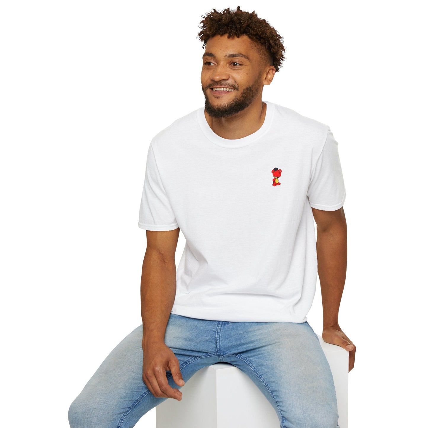 Breathable Fabric T-Shirt - Unisex Softstyle Tee - Red eYe Clique HQ