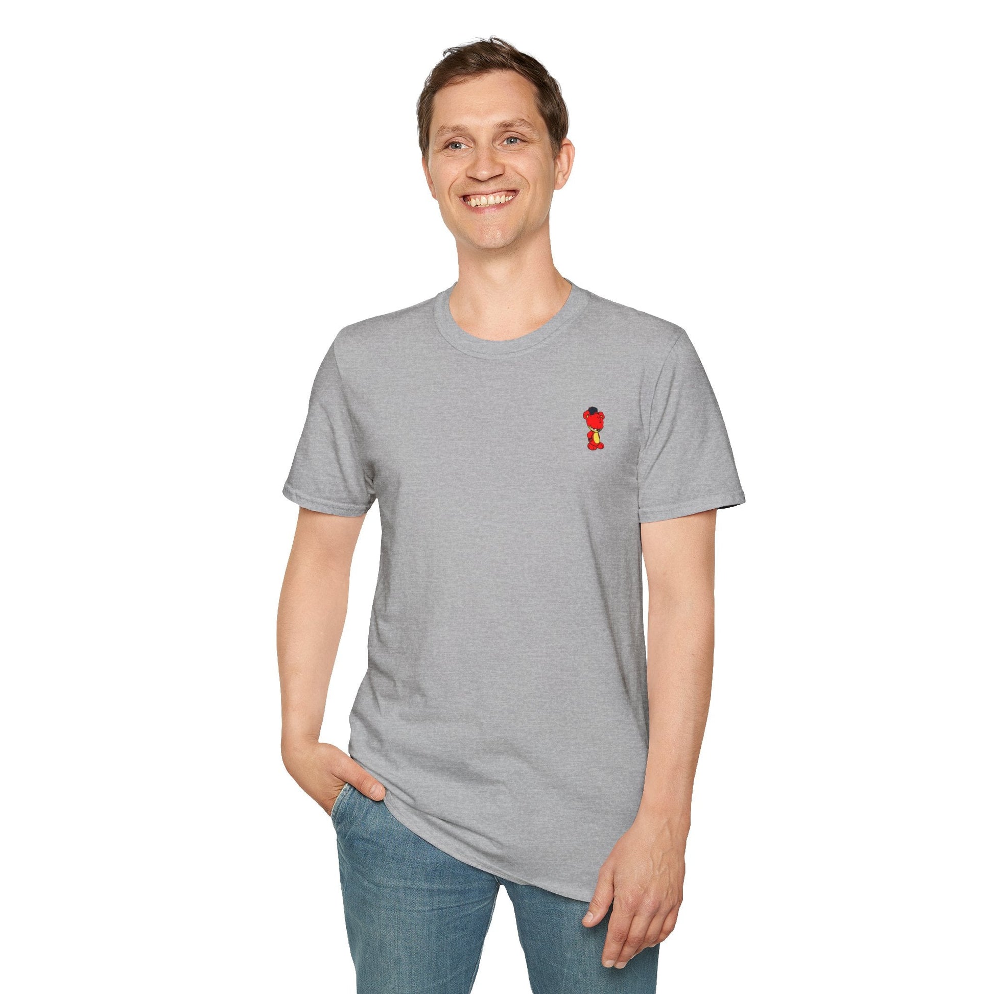 Breathable Fabric T-Shirt - Unisex Softstyle Tee - Red eYe Clique HQ