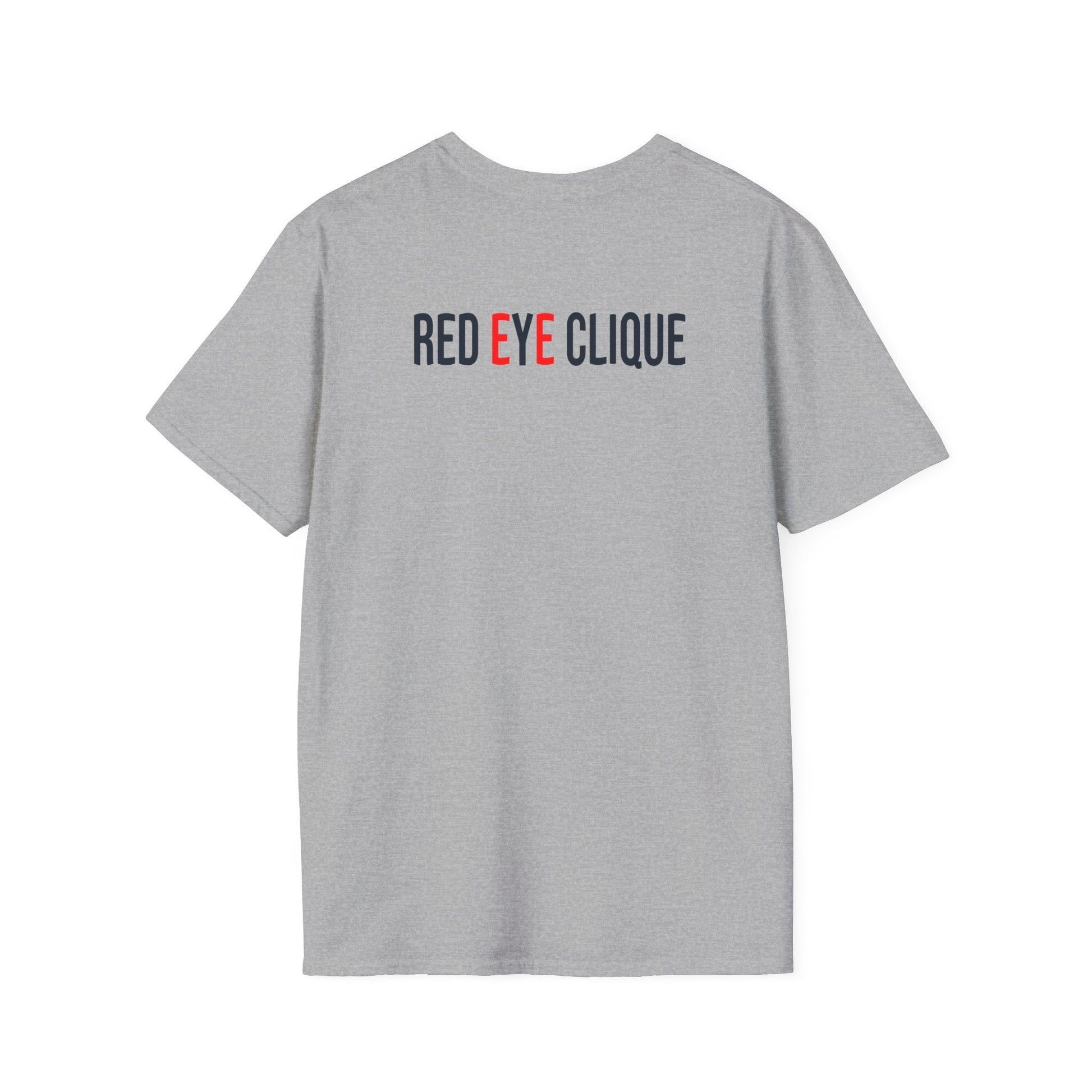 Breathable Fabric T-Shirt - Unisex Softstyle Tee - Red eYe Clique HQ
