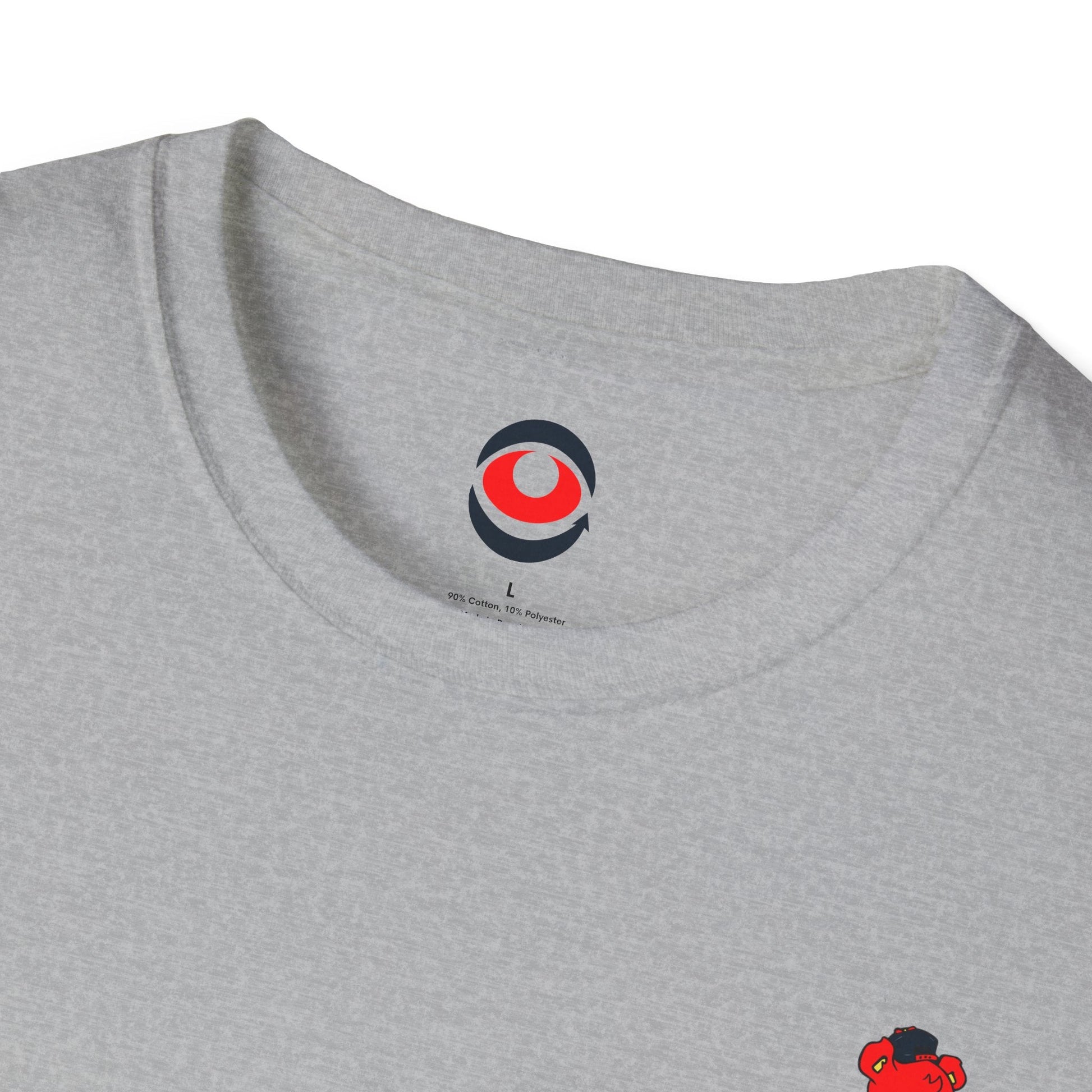 Breathable Fabric T-Shirt - Unisex Softstyle Tee - Red eYe Clique HQ