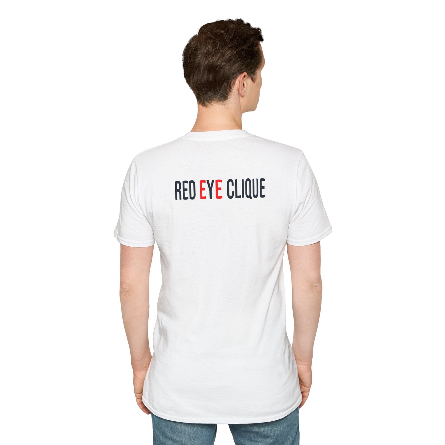 Breathable Fabric T-Shirt - Unisex Softstyle Tee - Red eYe Clique HQ
