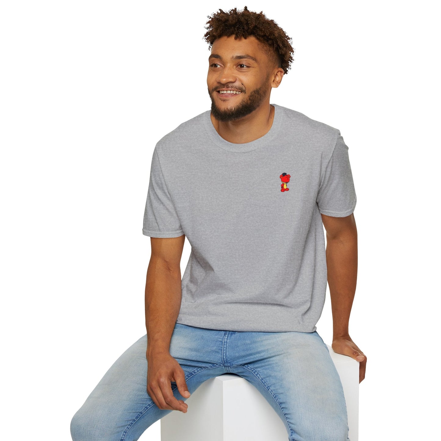 Breathable Fabric T-Shirt - Unisex Softstyle Tee - Red eYe Clique HQ
