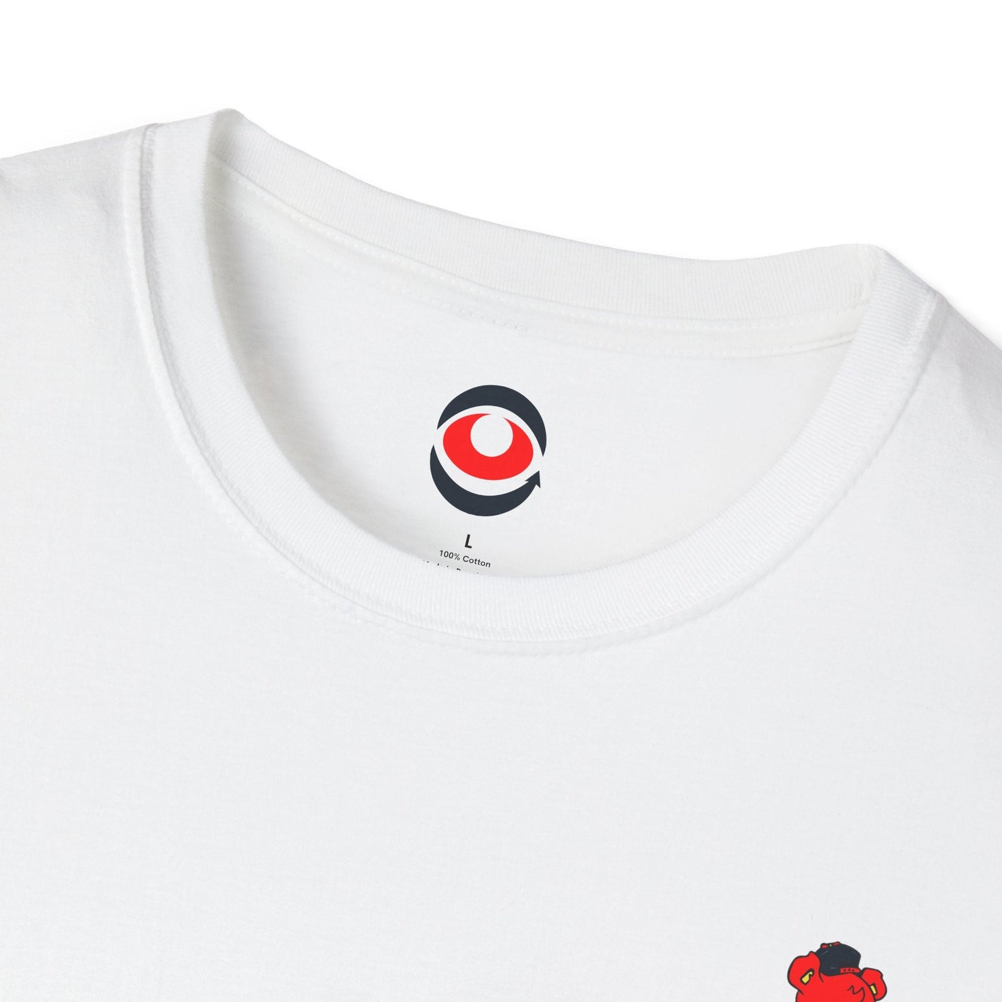 Breathable Fabric T-Shirt - Unisex Softstyle Tee - Red eYe Clique HQ