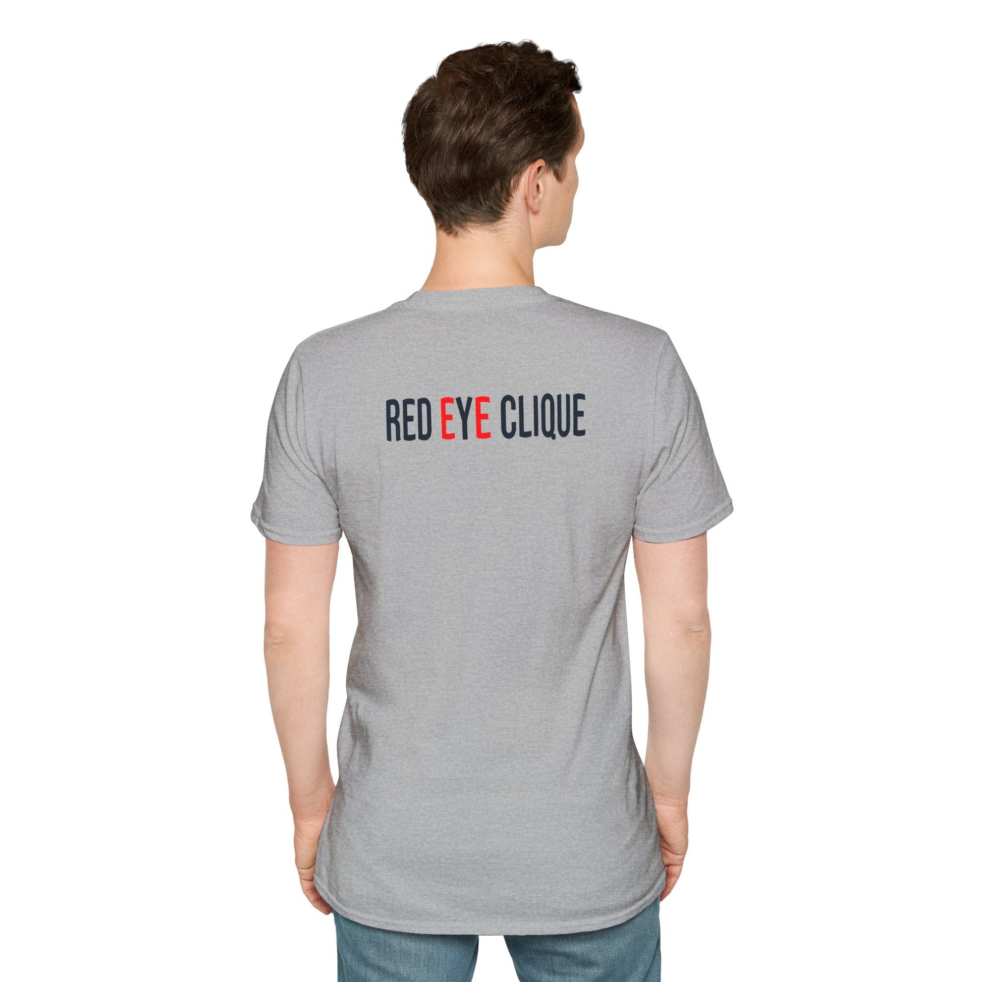 Breathable Fabric T-Shirt - Unisex Softstyle Tee - Red eYe Clique HQ