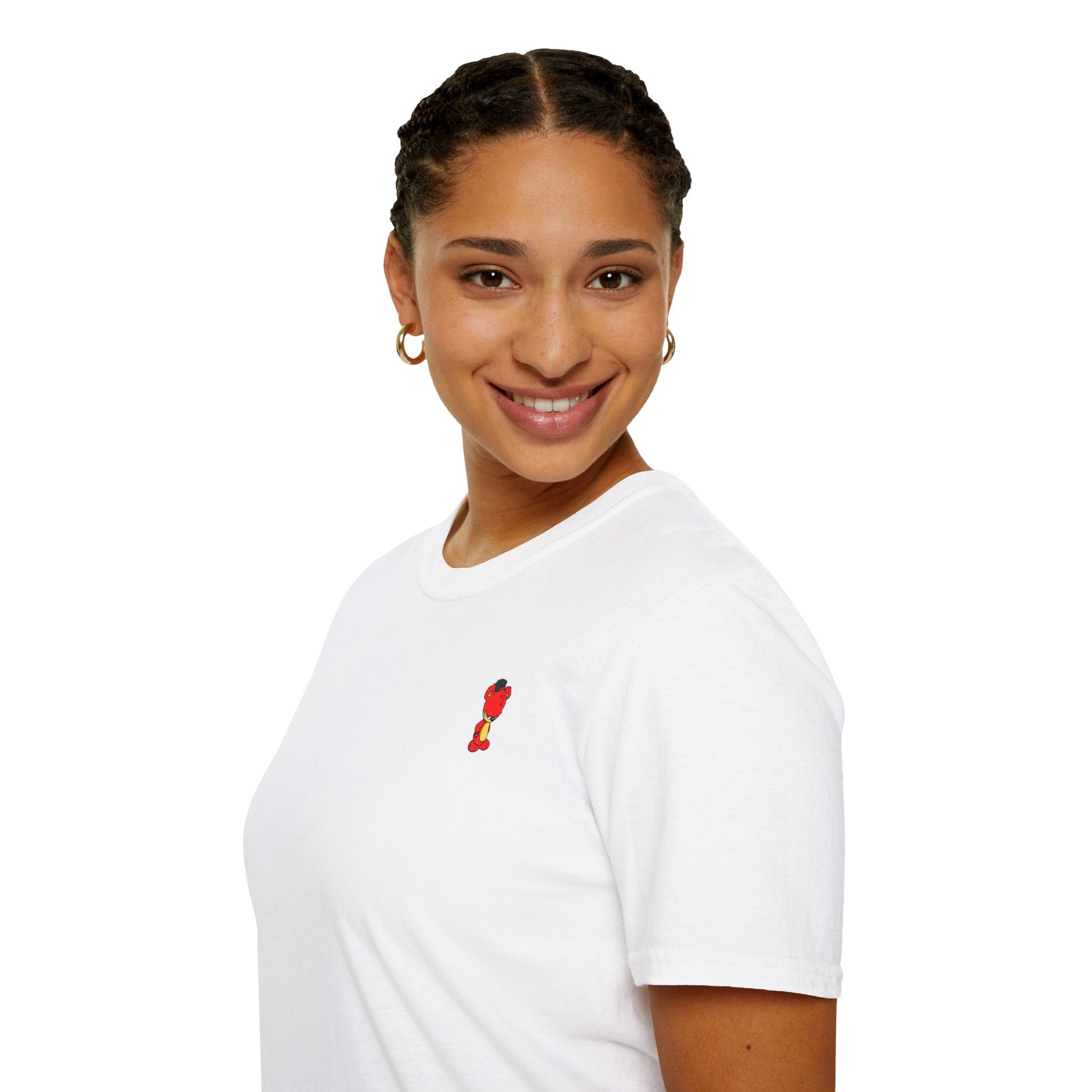 Breathable Fabric T-Shirt - Unisex Softstyle Tee - Red eYe Clique HQ