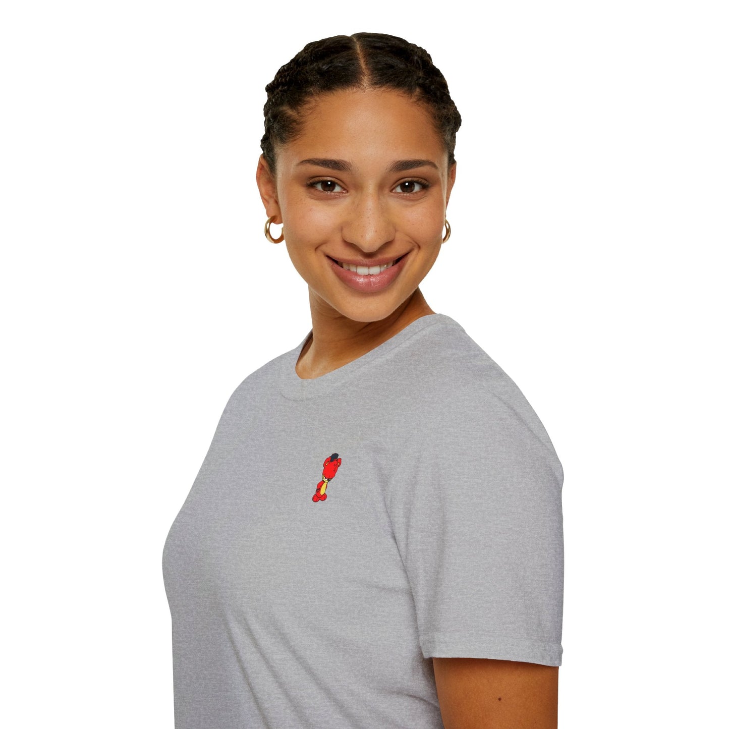 Breathable Fabric T-Shirt - Unisex Softstyle Tee - Red eYe Clique HQ