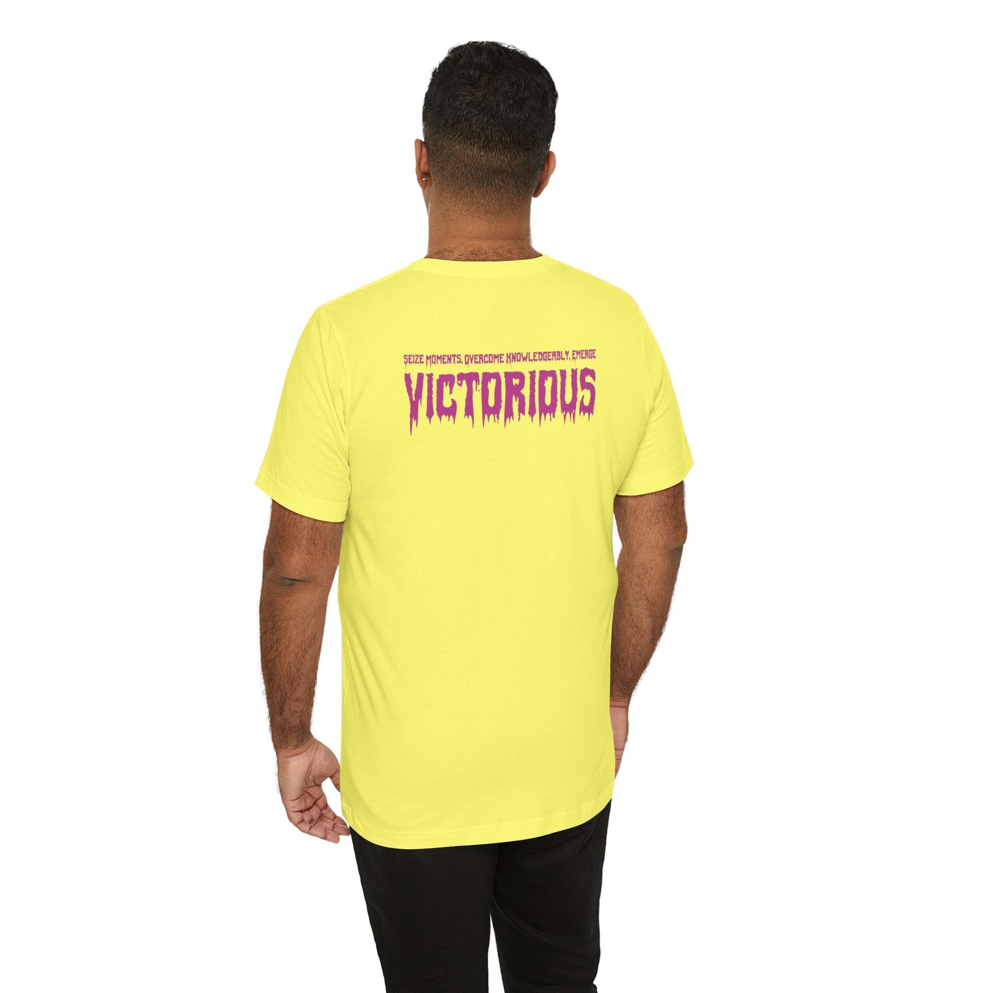 "S.M.O.K.E. Victorious" Jersey Short Sleeve Tee - Red eYe Clique HQ