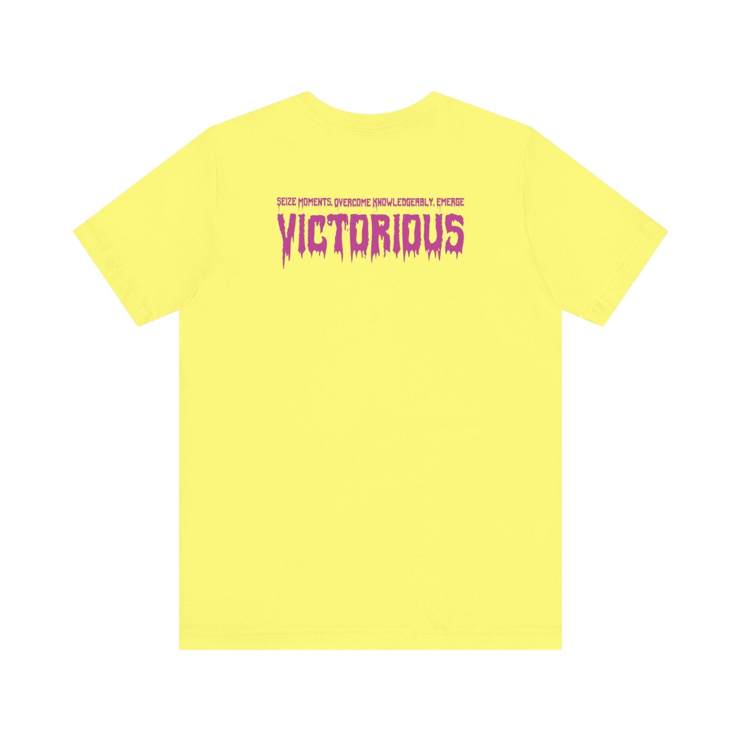 "S.M.O.K.E. Victorious" Jersey Short Sleeve Tee - Red eYe Clique HQ