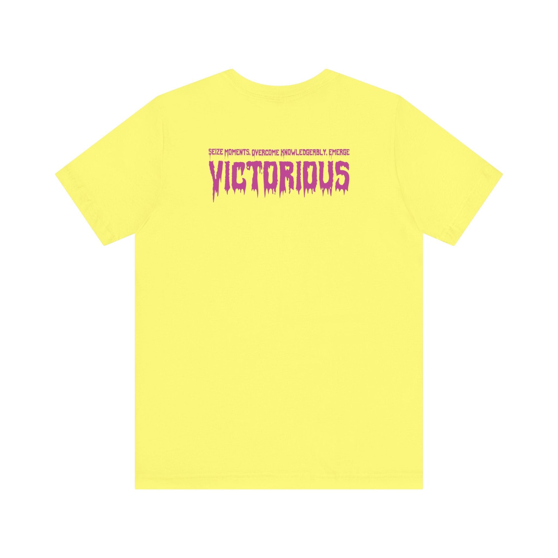 "S.M.O.K.E. Victorious" Jersey Short Sleeve Tee - Red eYe Clique HQ