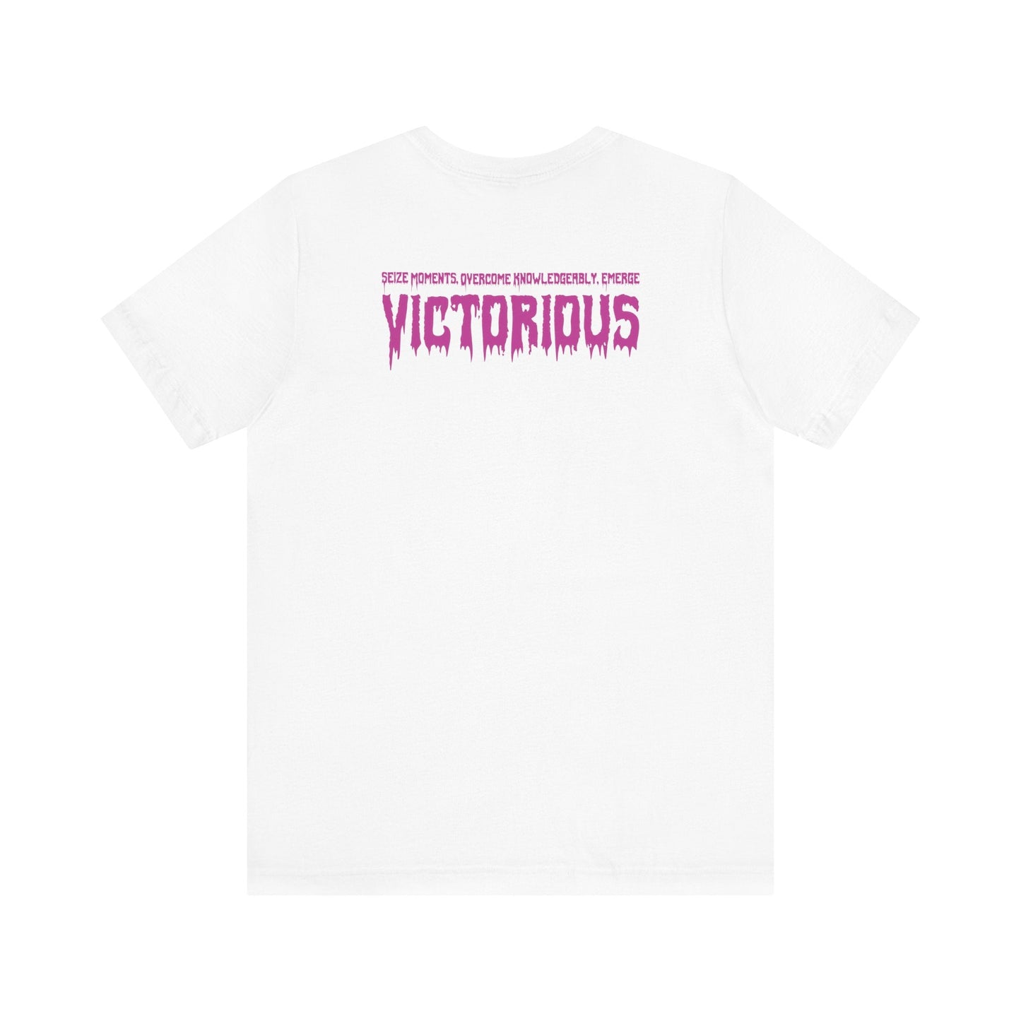"S.M.O.K.E. Victorious" Jersey Short Sleeve Tee - Red eYe Clique HQ