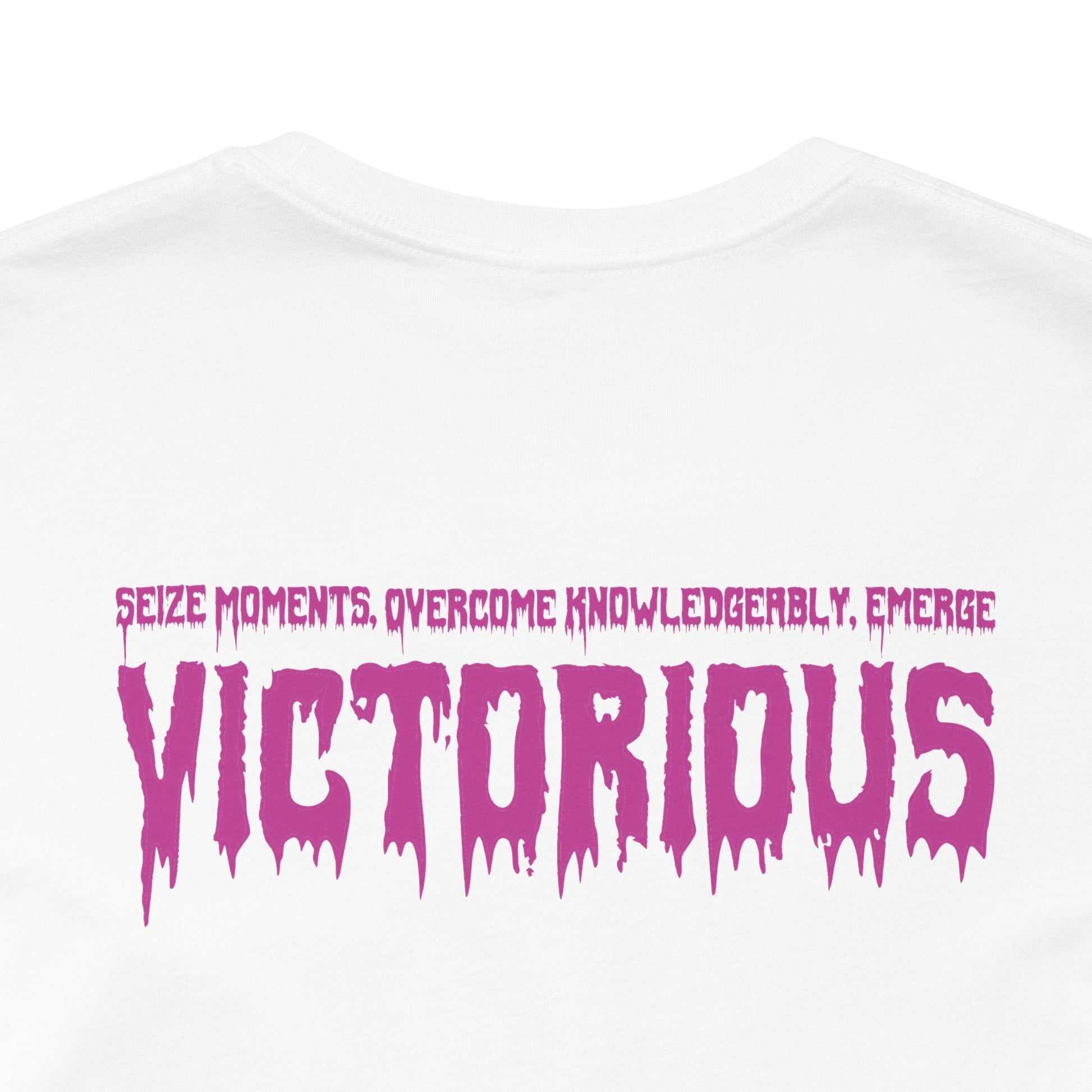 "S.M.O.K.E. Victorious" Jersey Short Sleeve Tee - Red eYe Clique HQ