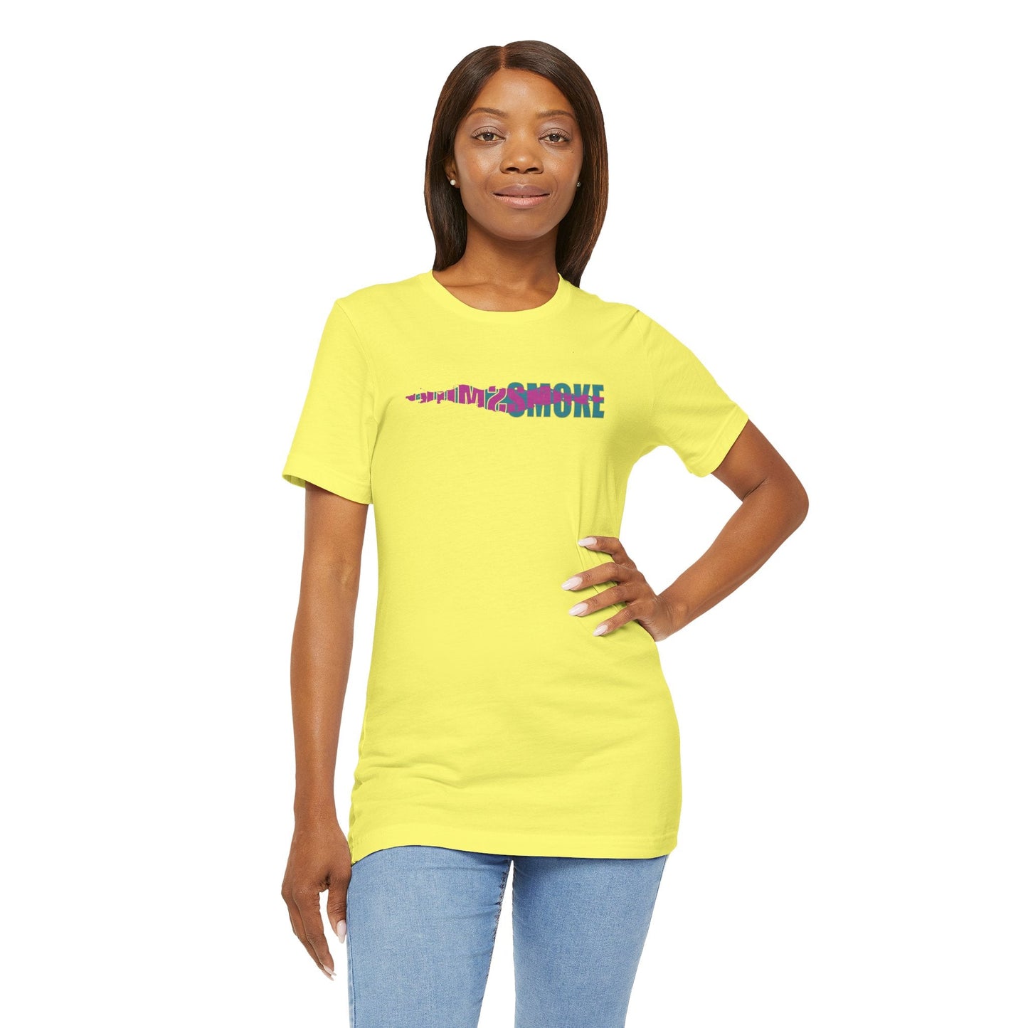"S.M.O.K.E. Victorious" Jersey Short Sleeve Tee - Red eYe Clique HQ