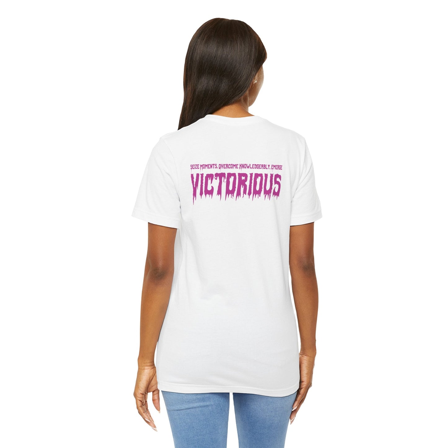 "S.M.O.K.E. Victorious" Jersey Short Sleeve Tee - Red eYe Clique HQ