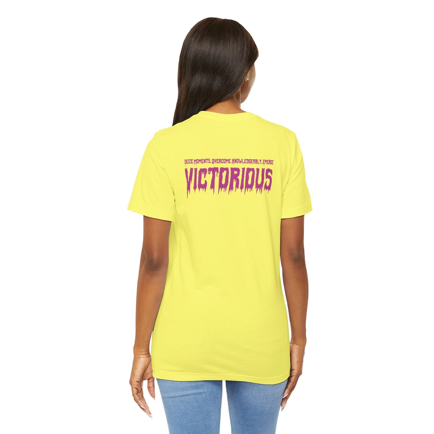 "S.M.O.K.E. Victorious" Jersey Short Sleeve Tee - Red eYe Clique HQ