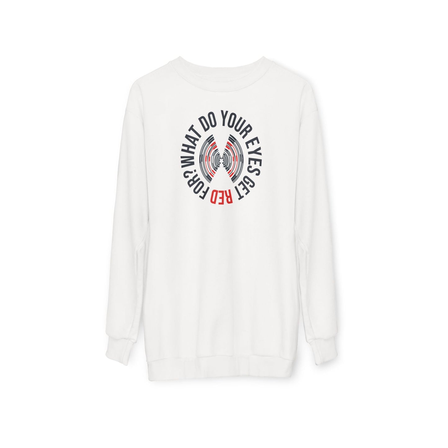 Unique Unisex All-Over Print Sweatshirt - Red eYe Clique HQ