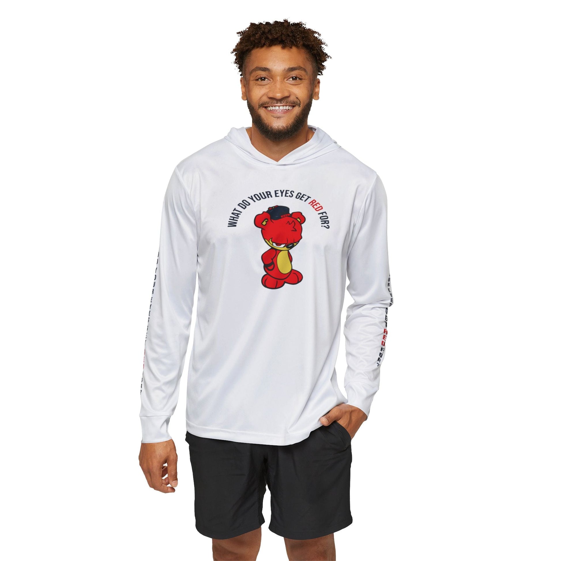 "Waste No Time" Sports Warmup Hoodie - Red eYe Clique HQ