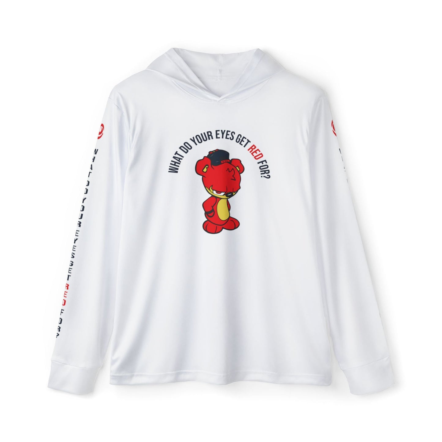 "Waste No Time" Sports Warmup Hoodie - Red eYe Clique HQ