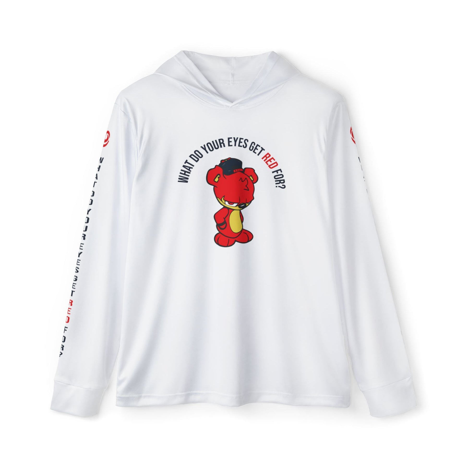 "Waste No Time" Sports Warmup Hoodie - Red eYe Clique HQ